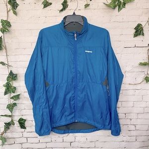 Patagonia Blue Lightweight Zip Up Jacket Medium